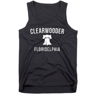 Clearwooder Funny Philadelphia Slang Clearwater Fl Tank Top