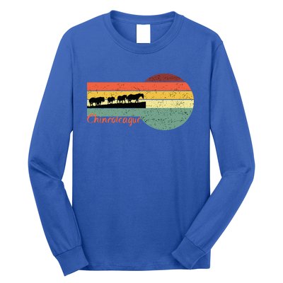 Chincoteague Feral Ponies Long Sleeve Shirt