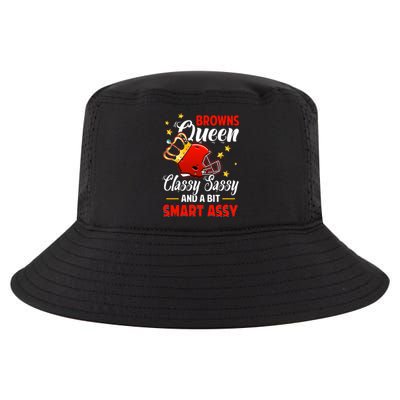 Cleveland Football Queen Classy Sassy And A Bit Smart Assy Cool Comfort Performance Bucket Hat