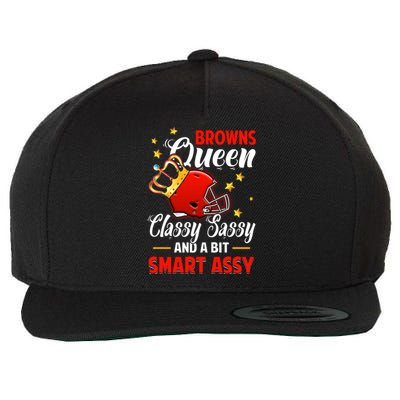 Cleveland Football Queen Classy Sassy And A Bit Smart Assy Wool Snapback Cap