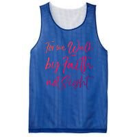 Christian Faith Quote Gift For We Walk By Faith Not Sight Great Gift Mesh Reversible Basketball Jersey Tank