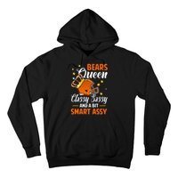 Chicago Football Queen Classy Sassy And A Bit Smart Assy Hoodie