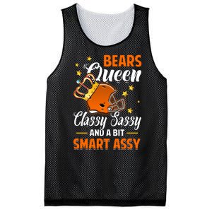 Chicago Football Queen Classy Sassy And A Bit Smart Assy Mesh Reversible Basketball Jersey Tank