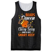 Chicago Football Queen Classy Sassy And A Bit Smart Assy Mesh Reversible Basketball Jersey Tank