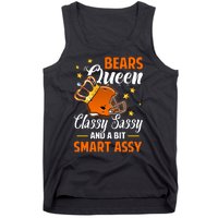 Chicago Football Queen Classy Sassy And A Bit Smart Assy Tank Top