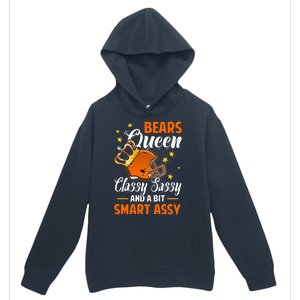 Chicago Football Queen Classy Sassy And A Bit Smart Assy Urban Pullover Hoodie