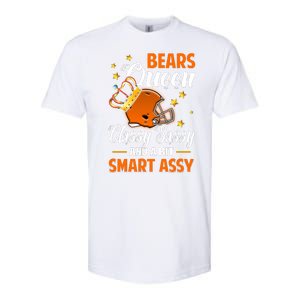 Chicago Football Queen Classy Sassy And A Bit Smart Assy Softstyle CVC T-Shirt