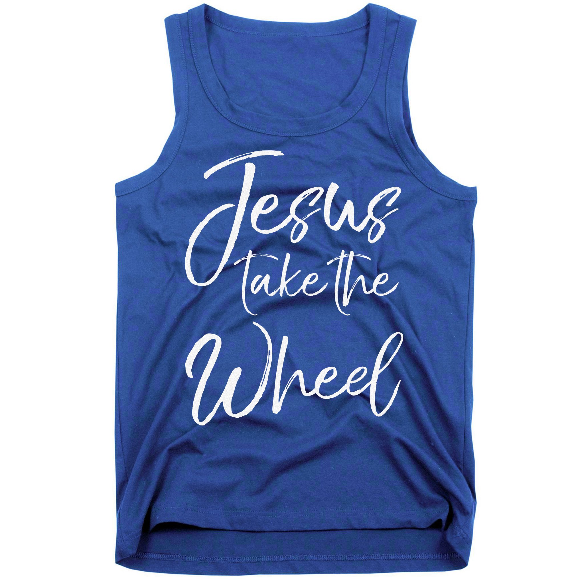 Christian Faith Quote For Cute Jesus Take The Wheel Tank Top