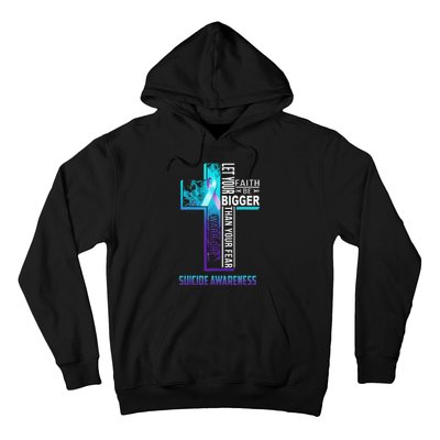 Christian Faith Quote For Mental Health Suicide Prevention Hoodie