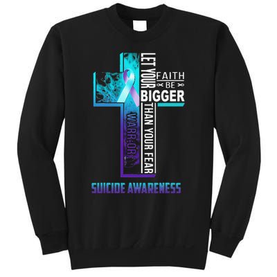 Christian Faith Quote For Mental Health Suicide Prevention Sweatshirt