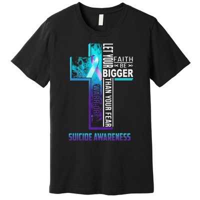 Christian Faith Quote For Mental Health Suicide Prevention Premium T-Shirt