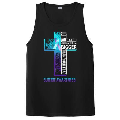 Christian Faith Quote For Mental Health Suicide Prevention PosiCharge Competitor Tank