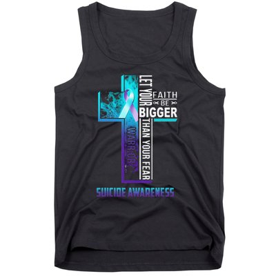 Christian Faith Quote For Mental Health Suicide Prevention Tank Top