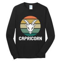 Capricorn  Funny Quote With Zodiac Sign Birthday Tall Long Sleeve T-Shirt