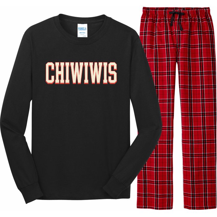 Chiwiwis Funny Quote Long Sleeve Pajama Set