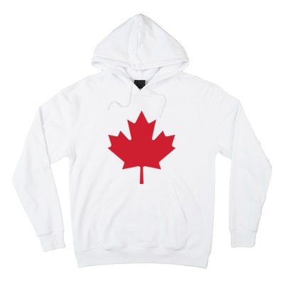 Canadian Flag Red Maple Leaf Canada Day Hoodie