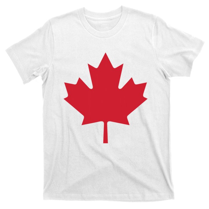 Canadian Flag Red Maple Leaf Canada Day T-Shirt