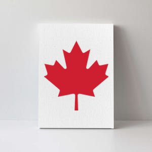 Canadian Flag Red Maple Leaf Canada Day Canvas