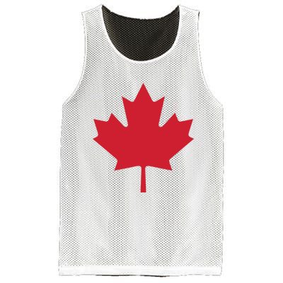 Canadian Flag Red Maple Leaf Canada Day Mesh Reversible Basketball Jersey Tank