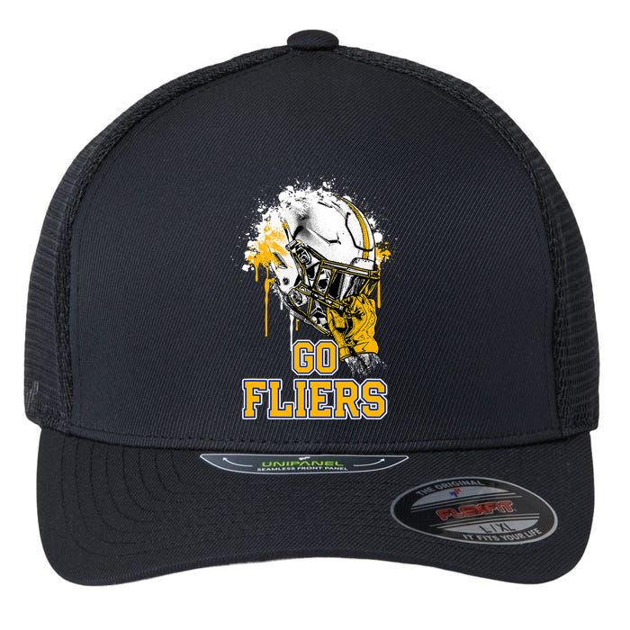 Clyde Fliers Rising Helmet Go Flexfit Unipanel Trucker Cap