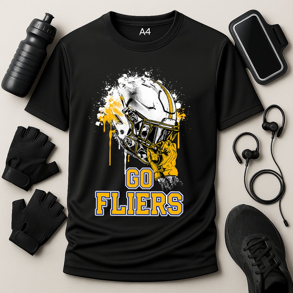 Clyde Fliers Rising Helmet Go Performance Shirt