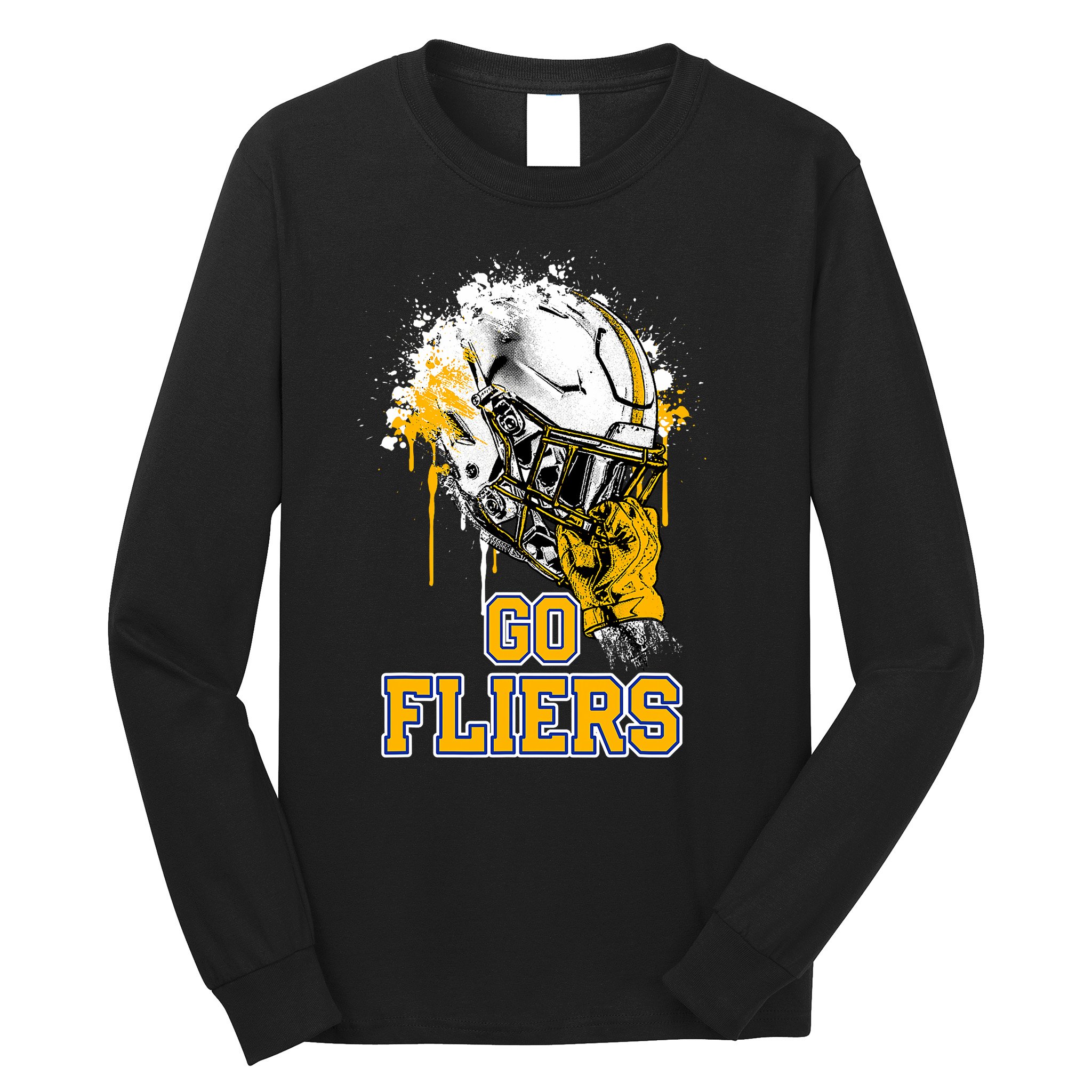 Clyde Fliers Rising Helmet Go Long Sleeve Shirt