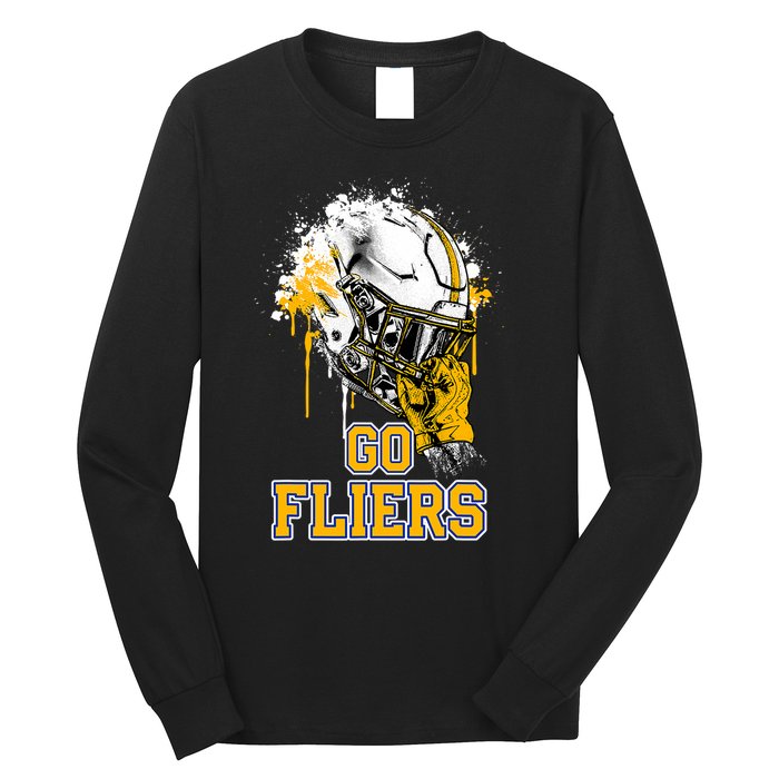 Clyde Fliers Rising Helmet Go Long Sleeve Shirt