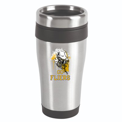 Clyde Fliers Rising Helmet Go 16oz Travel Tumbler