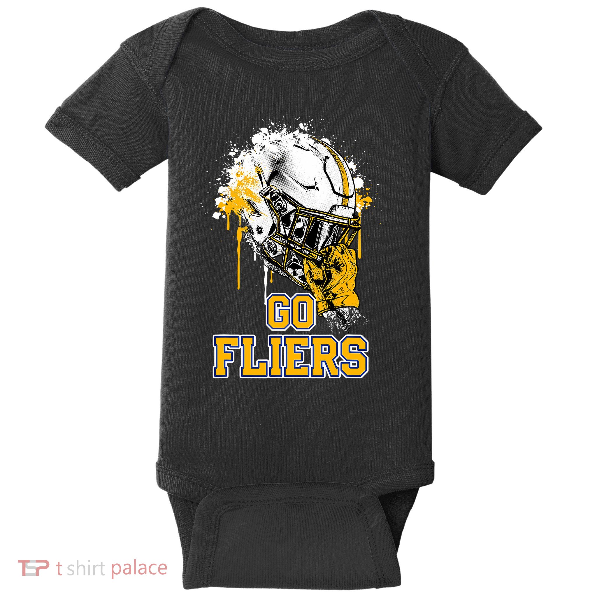 Clyde Fliers Rising Helmet Go Baby Bodysuit