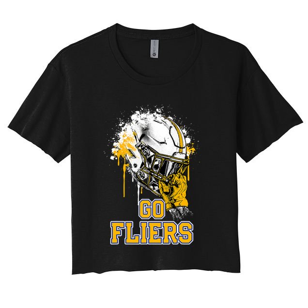 Clyde Fliers Rising Helmet Go Crop Top