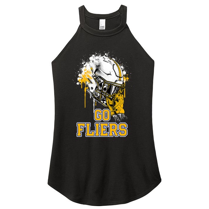 Clyde Fliers Rising Helmet Go Women's Perfect Tri Rocker Tank