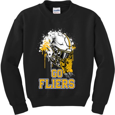 Clyde Fliers Rising Helmet Go Kids Sweatshirt