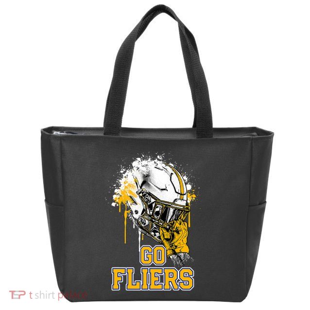 Clyde Fliers Rising Helmet Go Zip Tote Bag
