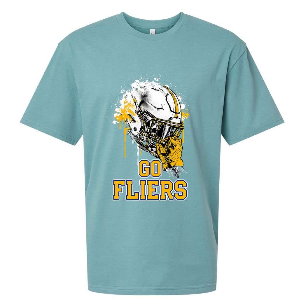 Clyde Fliers Rising Helmet Go Sueded Cloud Jersey T-Shirt