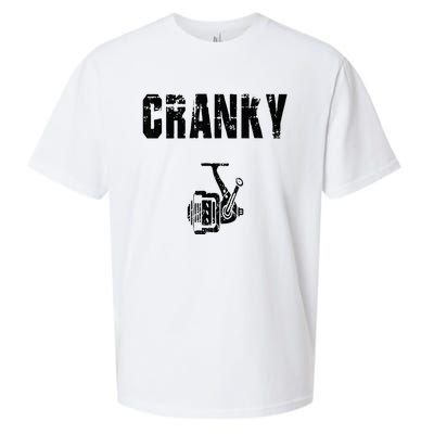 Cranky Fishing Reel Fishing Sueded Cloud Jersey T-Shirt