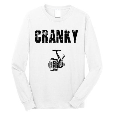 Cranky Fishing Reel Fishing Long Sleeve Shirt