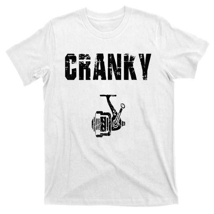 Cranky Fishing Reel Fishing T-Shirt