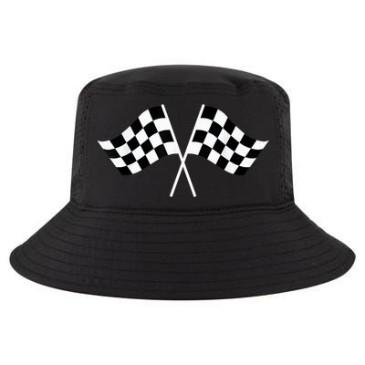 Checkered Flag Racing Cool Comfort Performance Bucket Hat