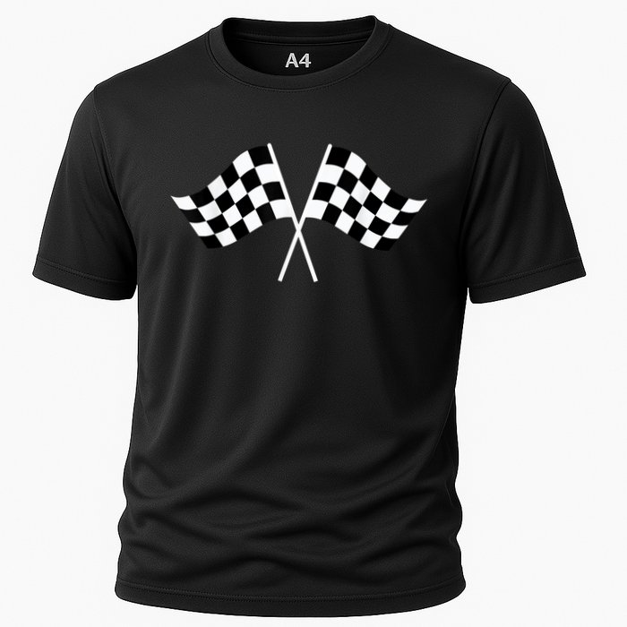 Checkered Flag Racing Performance Shirt