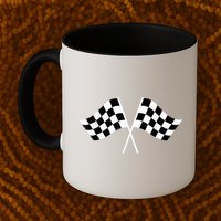 Checkered Flag Racing Mug