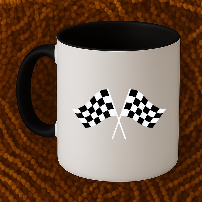 Checkered Flag Racing Mug