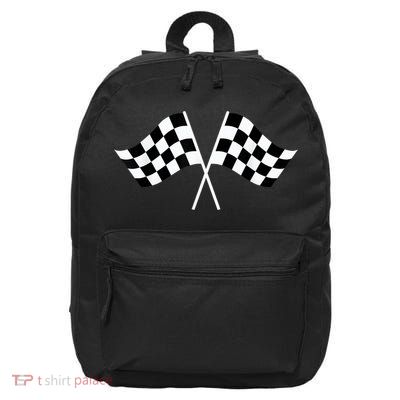 Checkered Flag Racing 16 in Basic Backpack
