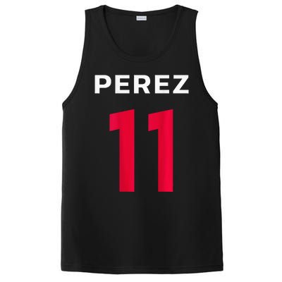 Checo Formula Racing Driver 11 Fan Team Hecho En Mexico PosiCharge Competitor Tank