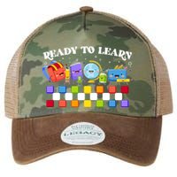 Cute Funny Ready To Learn Back To School Legacy Tie Dye Trucker Hat