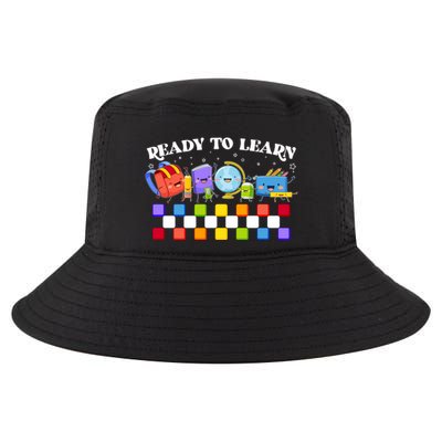Cute Funny Ready To Learn Back To School Cool Comfort Performance Bucket Hat