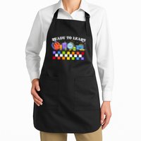 Cute Funny Ready To Learn Back To School Apron