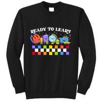 Cute Funny Ready To Learn Back To School Sweatshirt