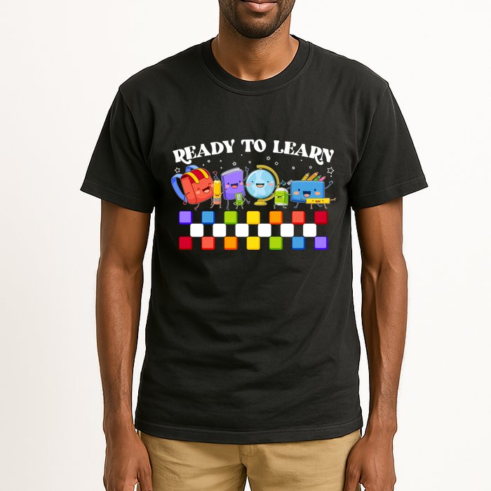 Cute Funny Ready To Learn Back To School Tall T-Shirt