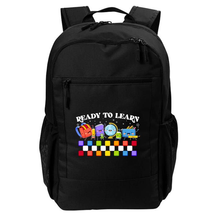 Cute Funny Ready To Learn Back To School Backpack