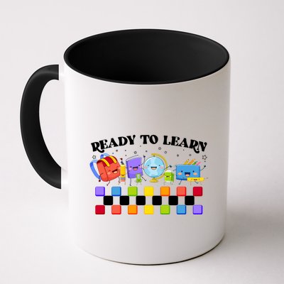 Cute Funny Ready To Learn Back To School Mug